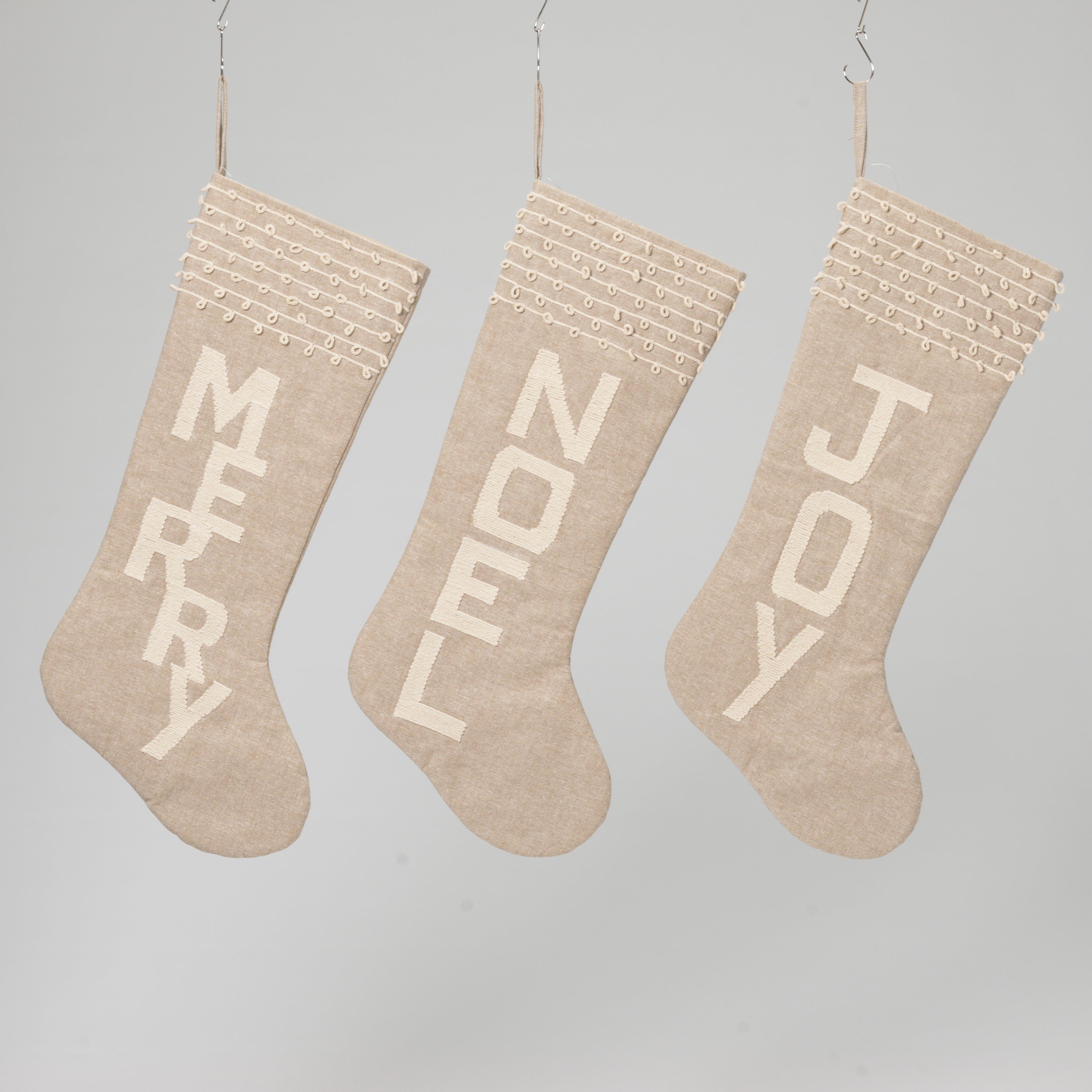 Polished 21.6 in L Holiday Design Christmas Stockings